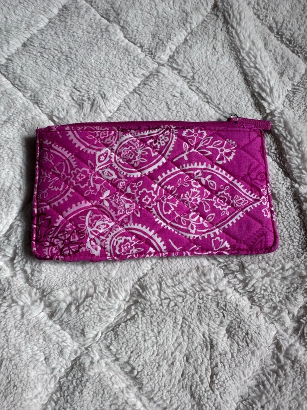 Vera Bradley | Paisley Pink The Ultimate Card Case - Picture 3 of 10